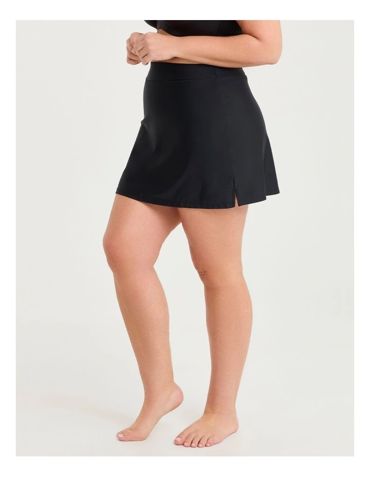 Essential A-line Swim Skirt Black image 4