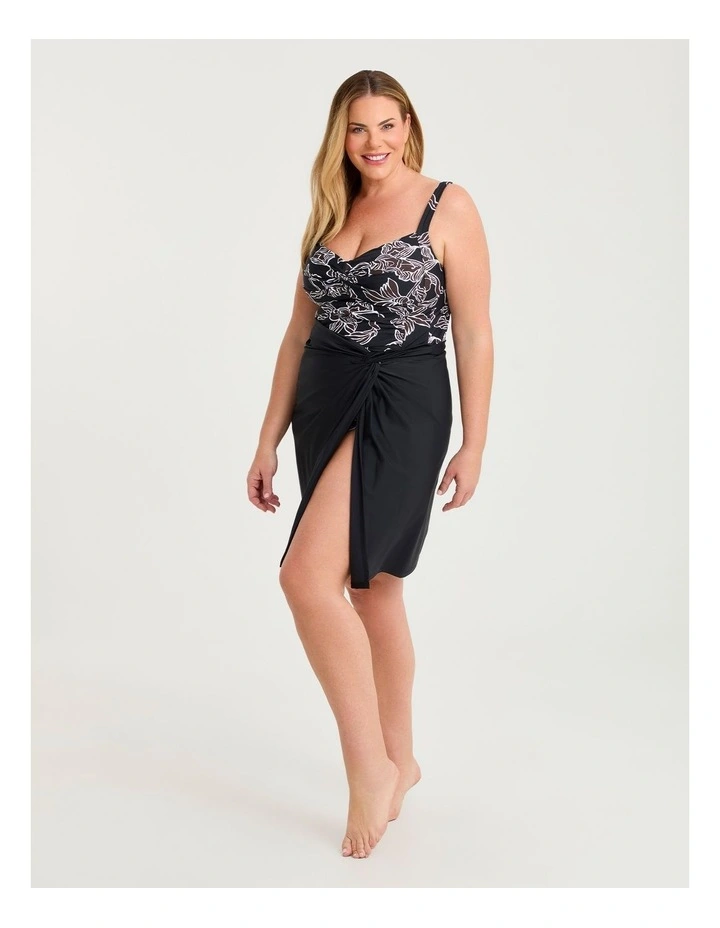 Essential A-line Swim Skirt Black image 4