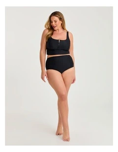 Essential Tummy Control Swim Brief Black