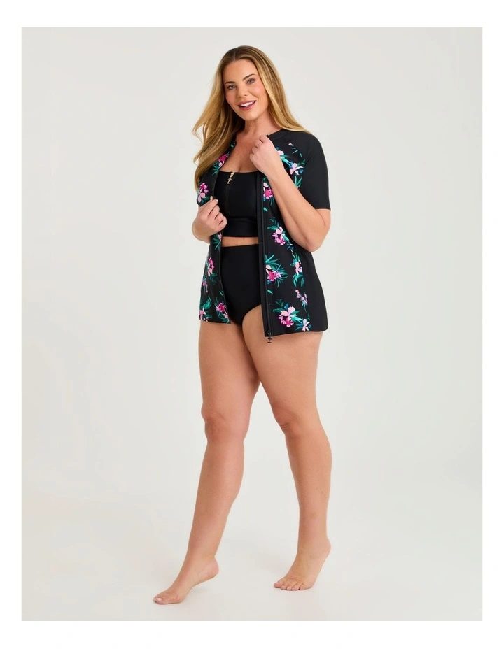 Essential Tummy Control Swim Brief Black image 5