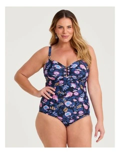 Coastal Blooms One Piece Swimsuit Print