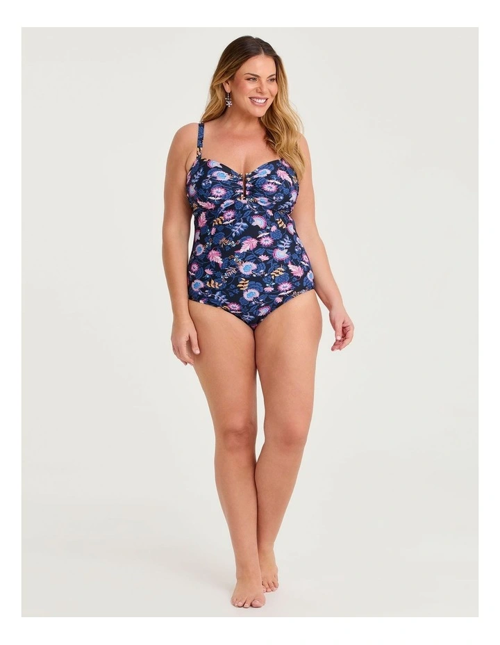 Coastal Blooms One Piece Swimsuit Print image 4