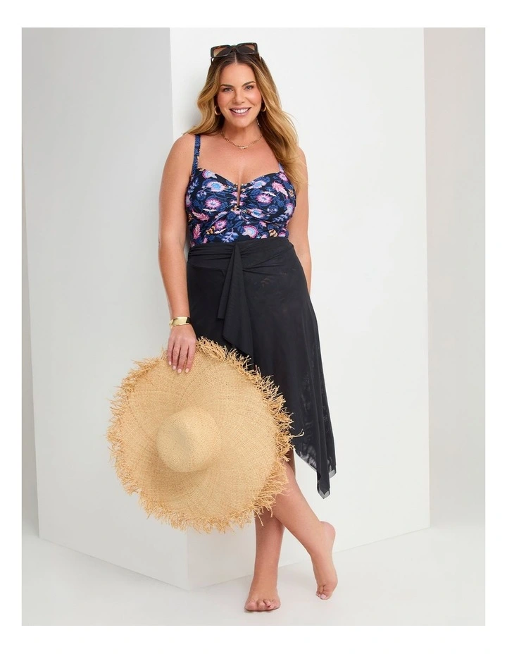 Coastal Blooms One Piece Swimsuit Print image 6