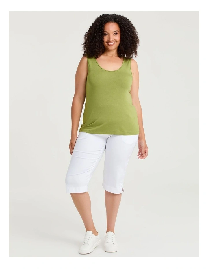 Bamboo Base Cami Citrus Green image 4