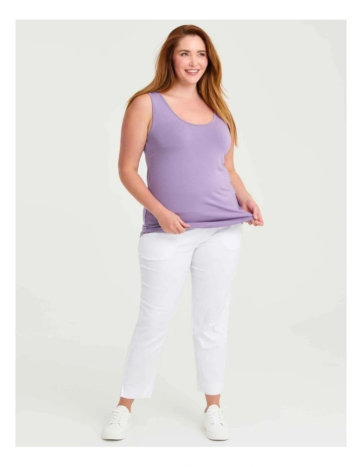 Bamboo Base Cami Dusty Lilac image 3