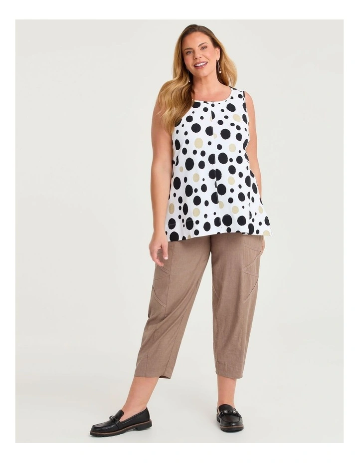 Cotton Spot Swing Tank Print image 3