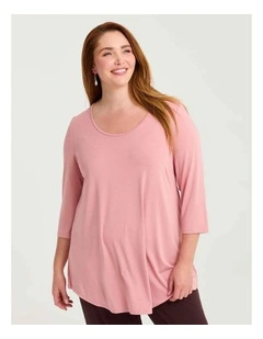 Bamboo Base 3/4 Sleeve Top