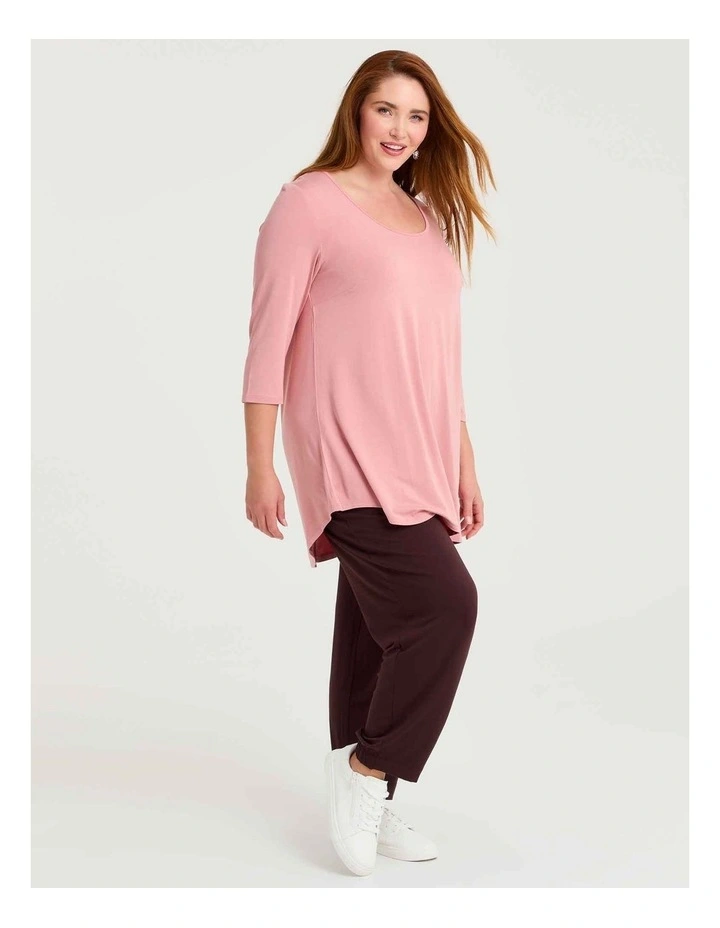 Bamboo Base 3/4 Sleeve Top image 3