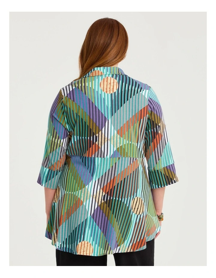 Horizon Foil Natural Shirt Print image 2