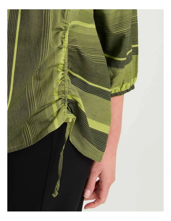 Natural Giorgia Stripe Top Stripe image 3