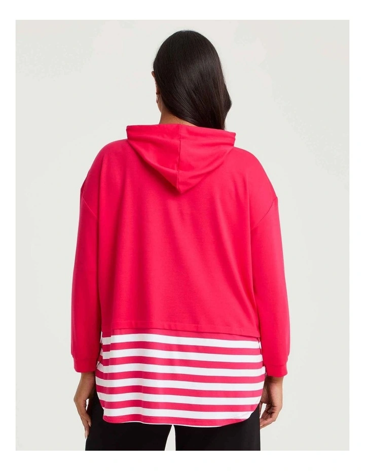 Natural Obsession Hana Stripe Top Watermelon/stripe image 2