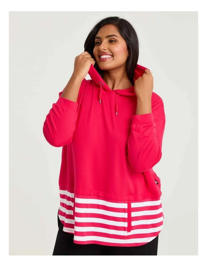 Natural Obsession Hana Stripe Top Watermelon/stripe image 3