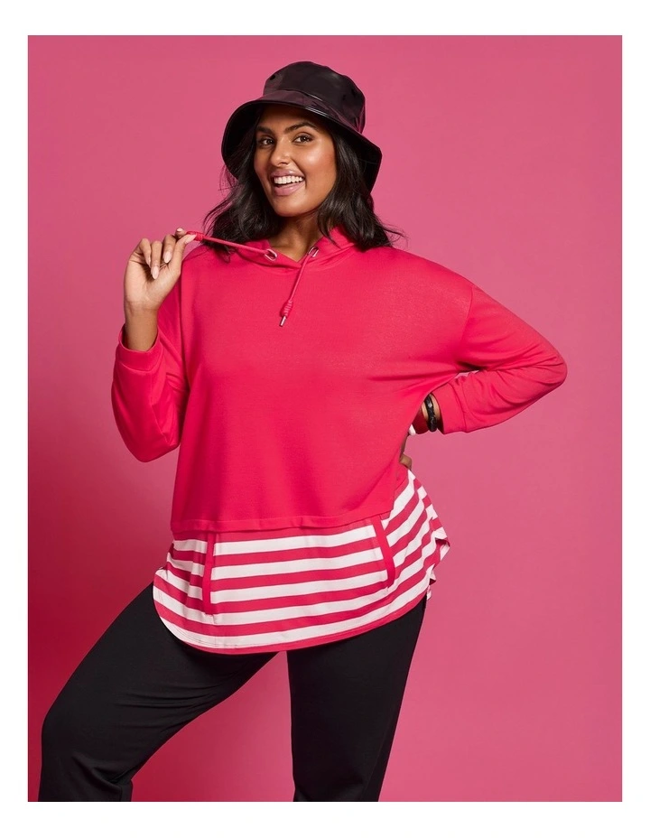 Natural Obsession Hana Stripe Top Watermelon/stripe image 5