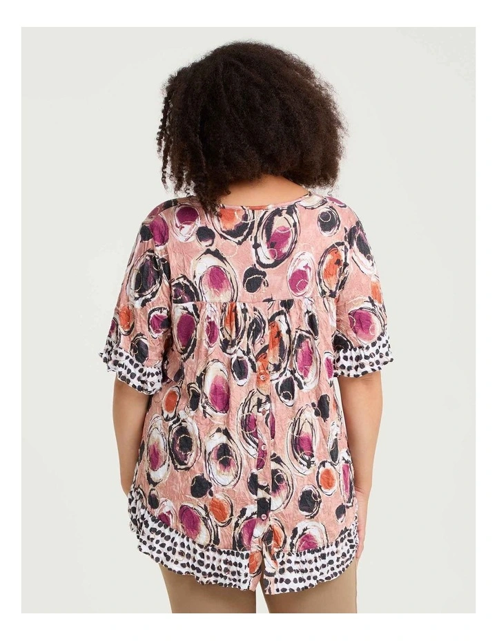 Salsa Bamboo Foil Crush Top Print image 2