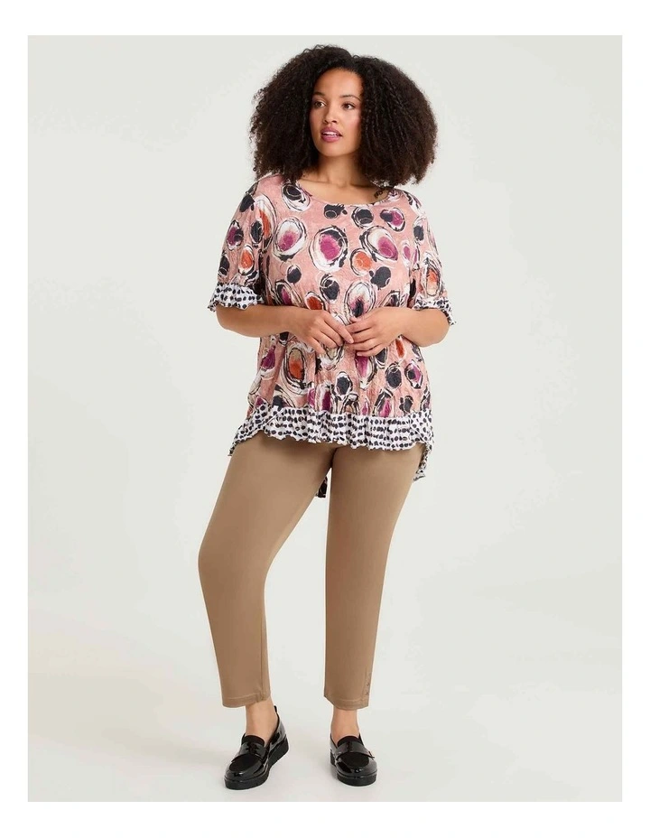 Salsa Bamboo Foil Crush Top Print image 4