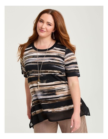 STRIPE PRINT colour