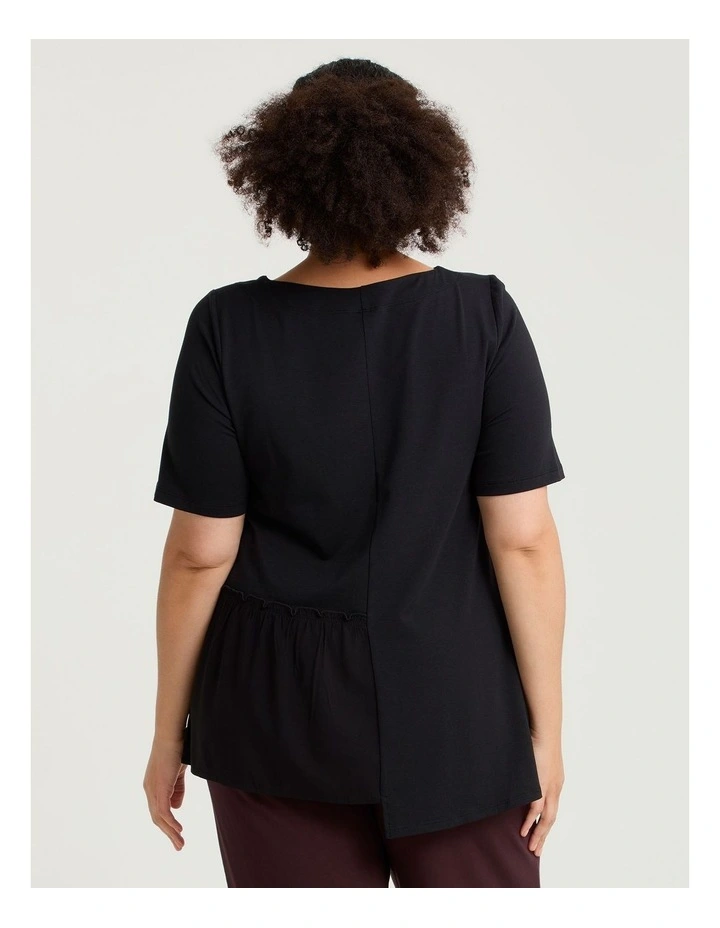 Pima Cotton Nara Top Black image 2
