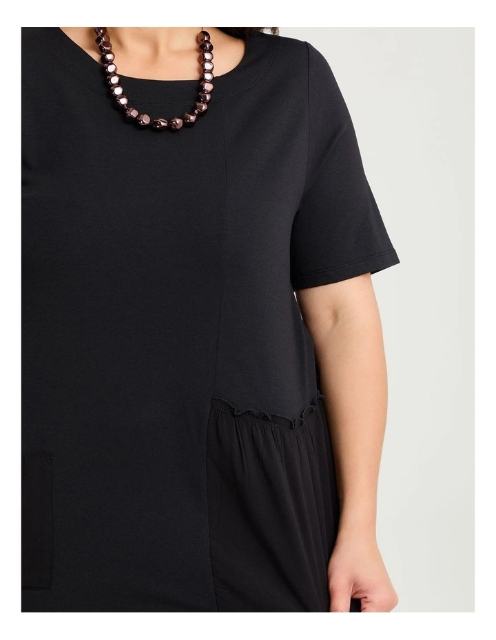 Pima Cotton Nara Top Black image 3