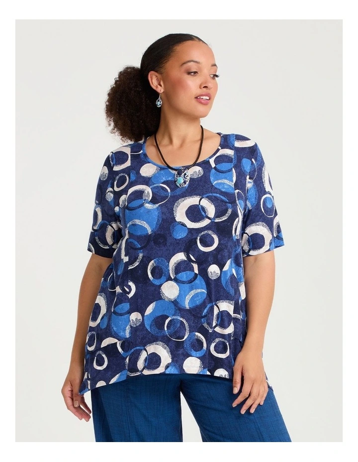 Natural Laura Spot Top Laura Spot Print image 1