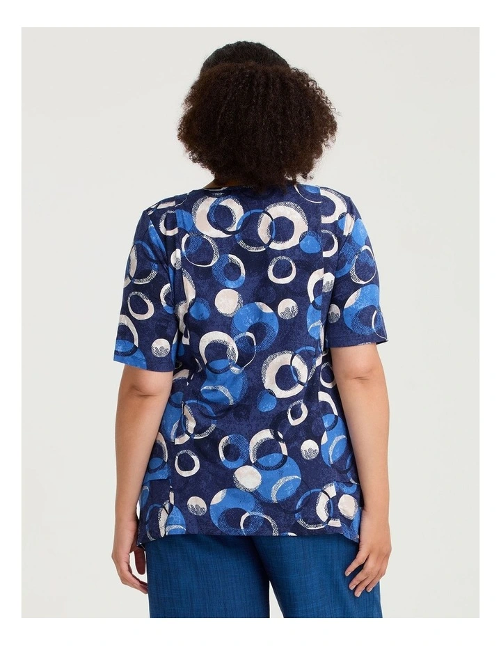 Natural Laura Spot Top Laura Spot Print image 2
