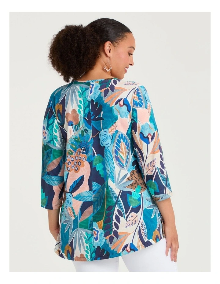 Cotton Zoey Top Print image 2