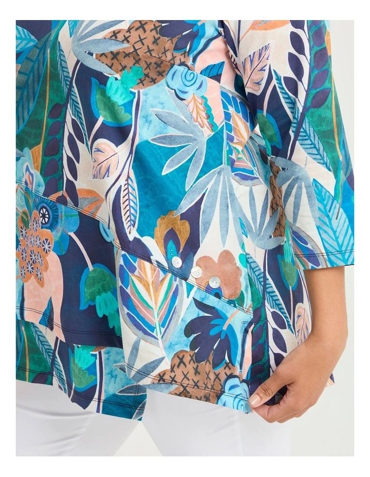 Cotton Zoey Top Print image 3