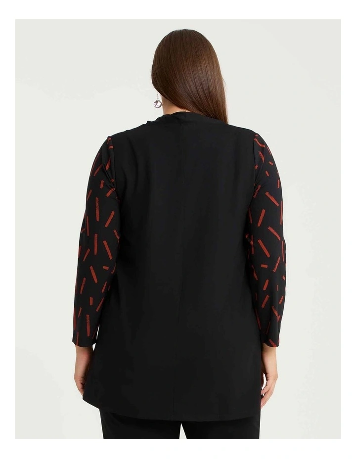 Ponte Lydia Tunic Print image 2