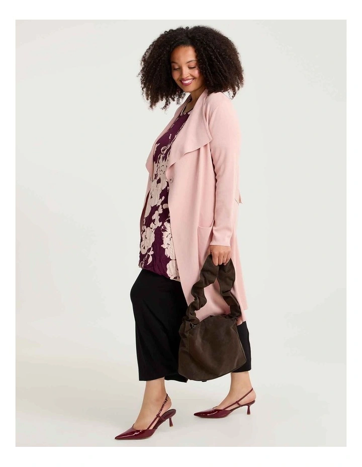 Tulip Crush Luna Tunic Berry Print image 4