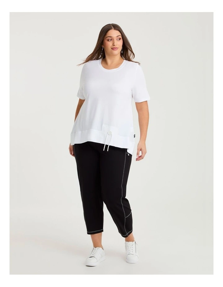 Pima Cotton Mia Tunic White image 3