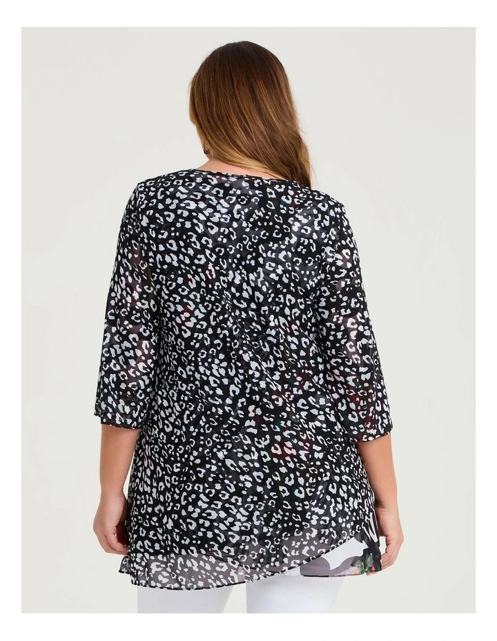 Reversible Mesh Travel Tunic Print image 3