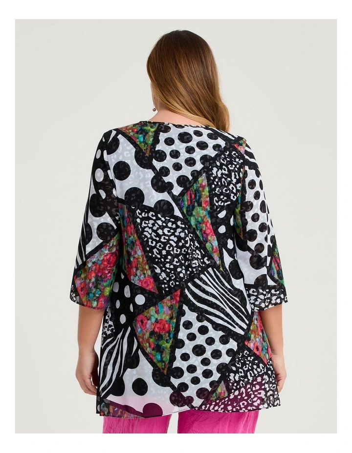 Reversible Mesh Travel Tunic Print image 4
