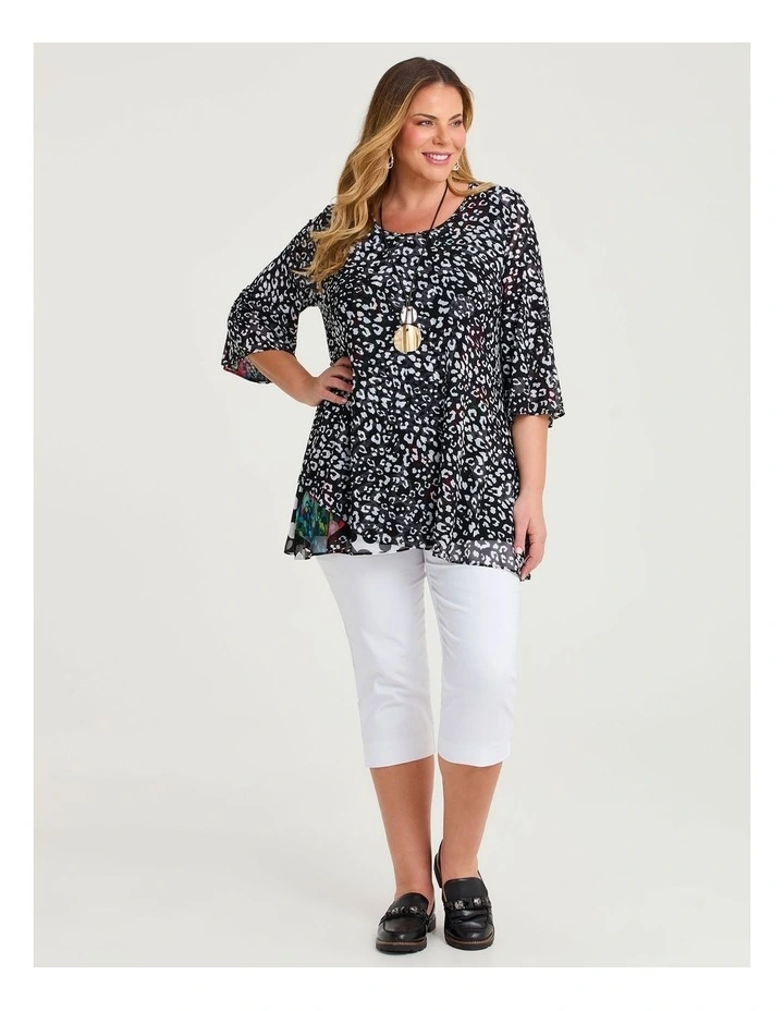 Reversible Mesh Travel Tunic Print image 6