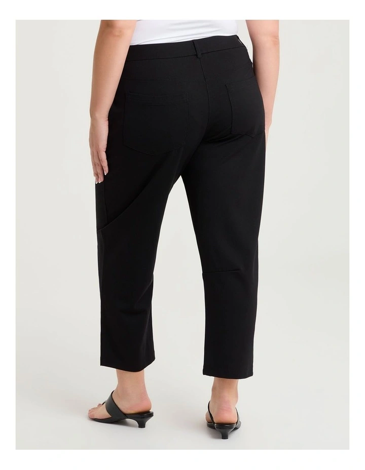 Petite Ponte Kenna Lantern Pant Black image 2