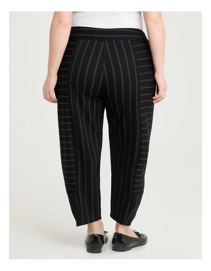 Petite Ponte Pinstripe Lantern Pant Stripe image 2