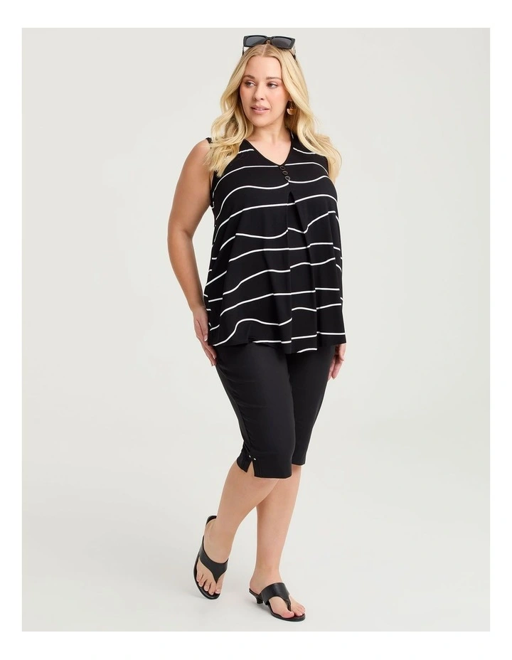 Petite Editorial Pocket Long Short Black image 1