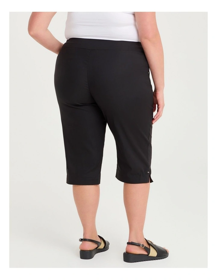 Petite Editorial Pocket Long Short Black image 2