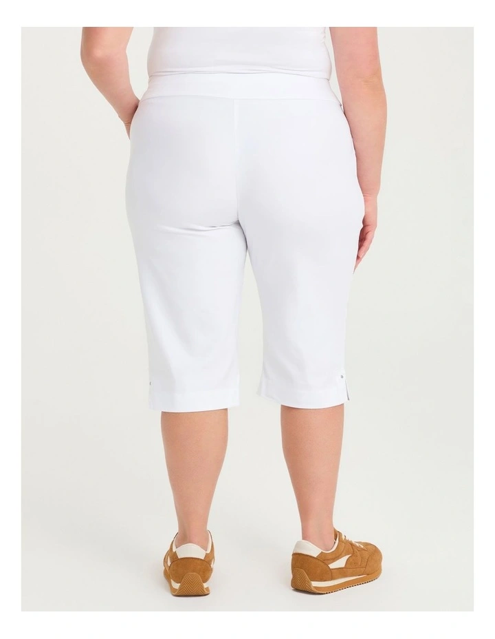 Petite Editorial Pocket Long Short White image 2