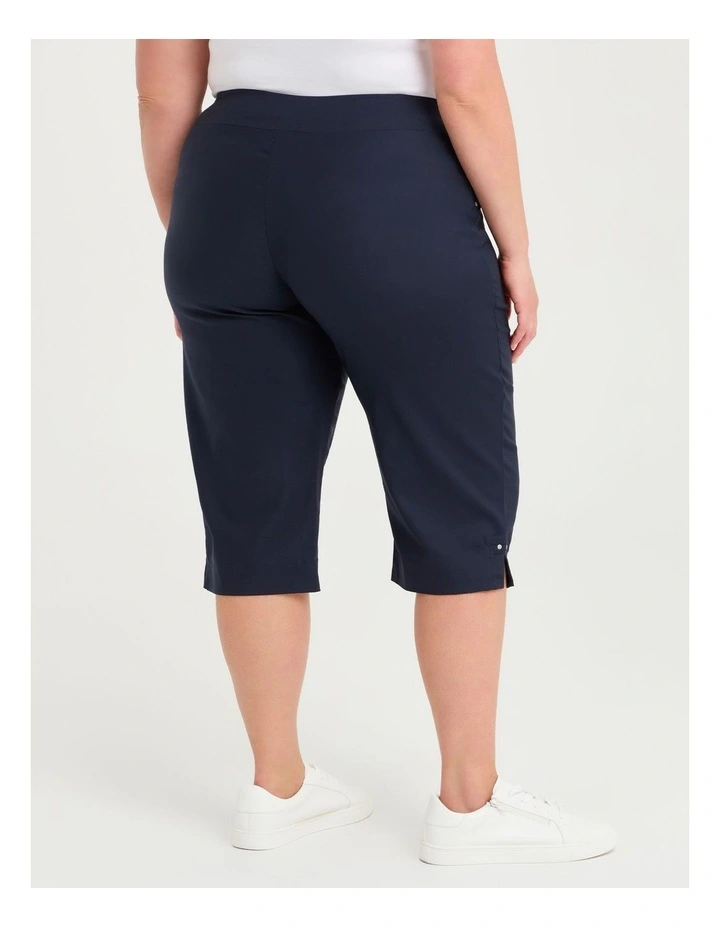 Petite Editorial Pocket Long Short Dark Indigo image 2