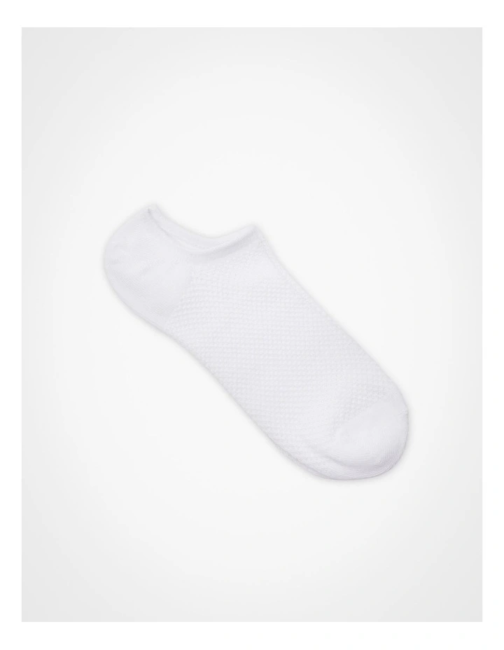 3 Pack Textured Cotton Socks Multi image 3