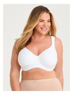 Side Smoothing T-shirt Bra White