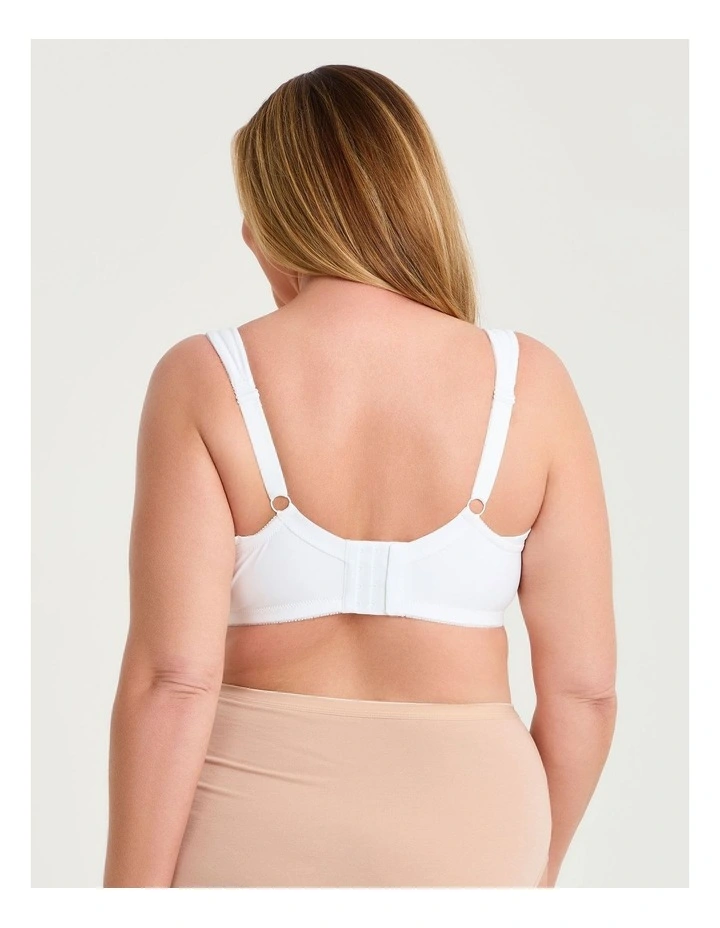 Side Smoothing T-shirt Bra White image 2