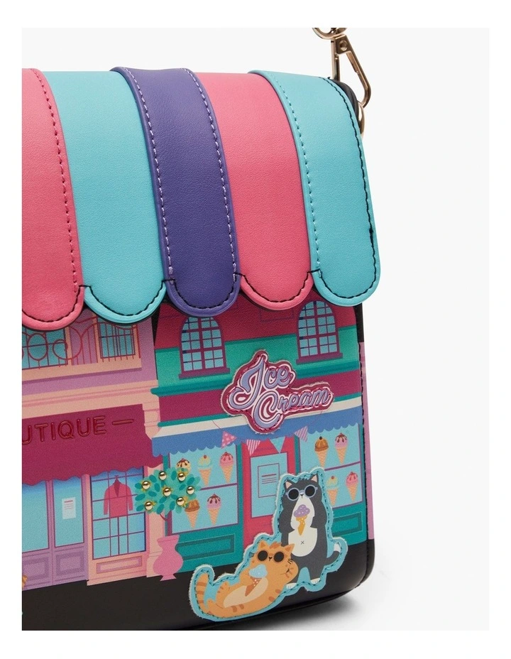 Ice Cream Cat Shoulder Bag Multi image 4