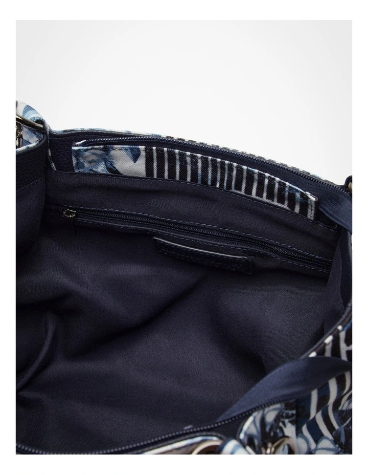 Indigo Patchwork Shoulder Bag Indigo image 5