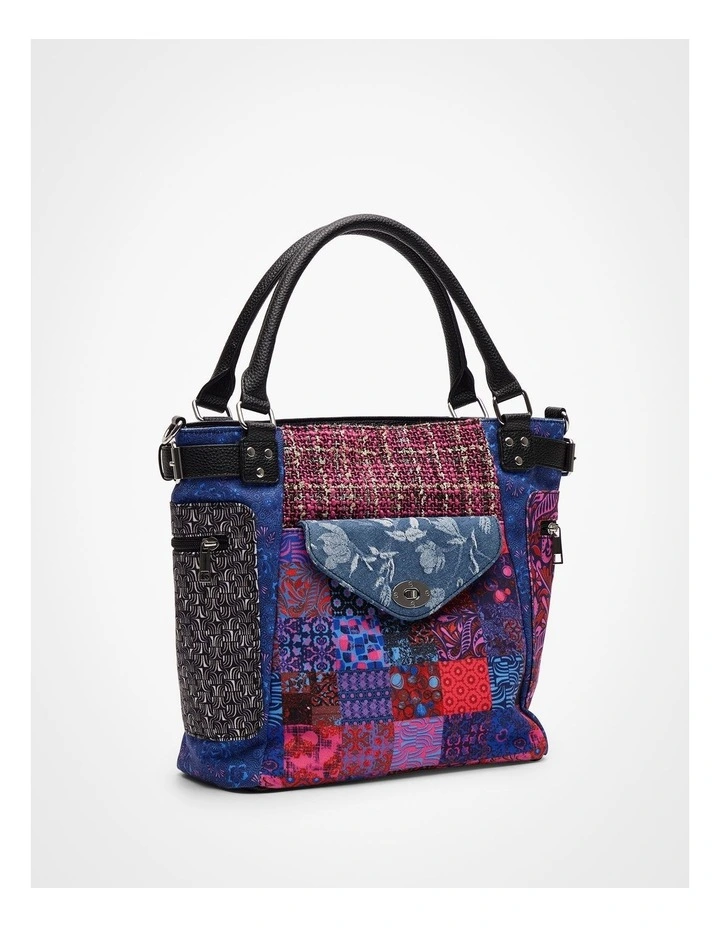 Patchwork Shoulder Bag Multi image 3