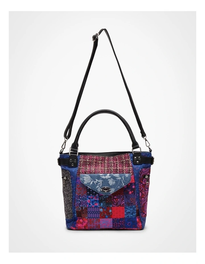 Patchwork Shoulder Bag Multi image 4