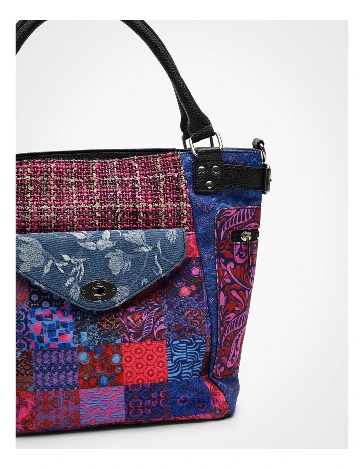 Patchwork Shoulder Bag Multi image 5