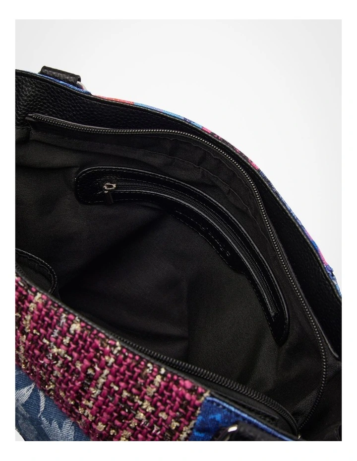 Patchwork Shoulder Bag Multi image 6