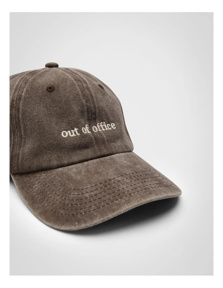 Easy Wear Vintage Washed Cap Brown image 3
