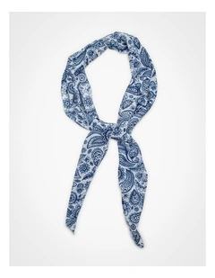 Thin Bohemian Scarf Multi