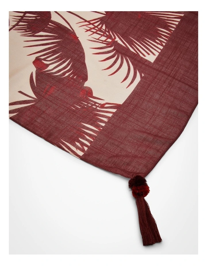 Natural Tones Palm Sarong in Neutral image 5